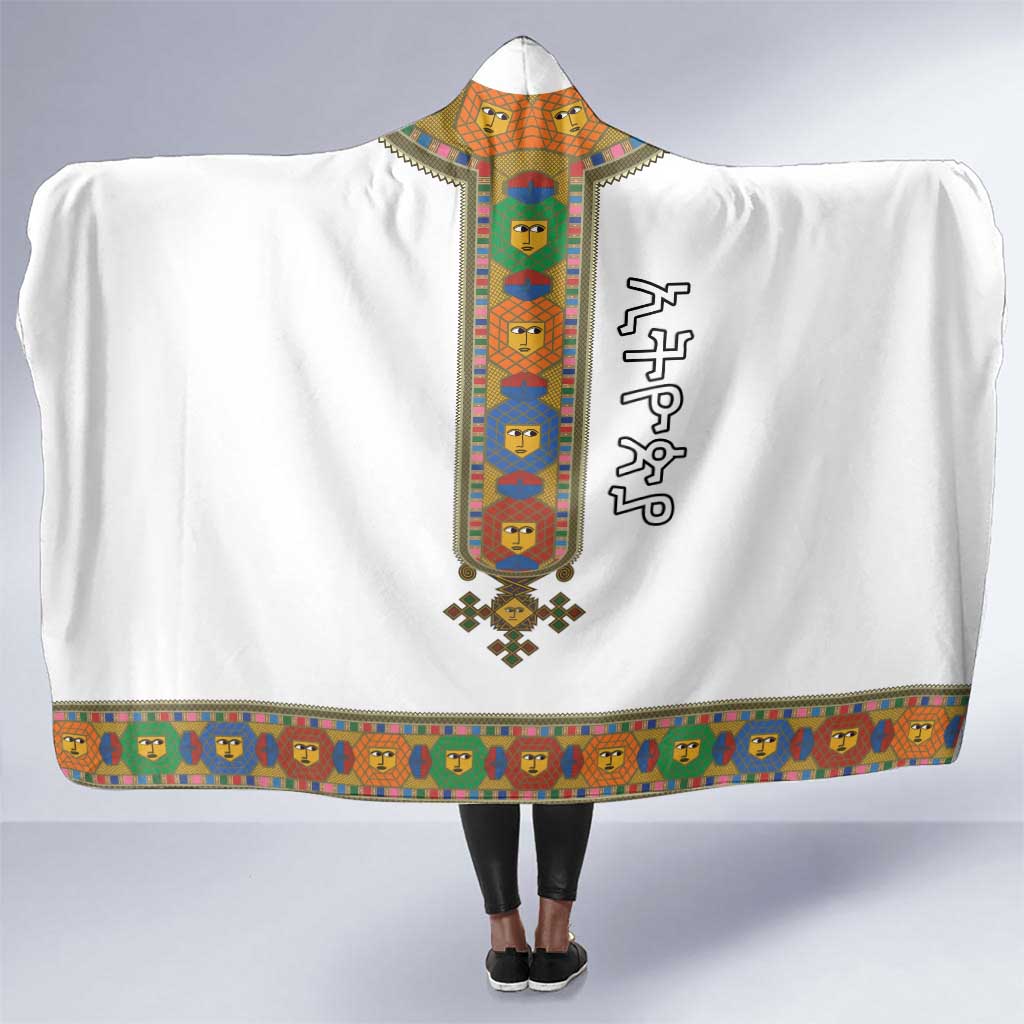 Ethiopia Saba Kemis Habesha Style Hooded Blanket