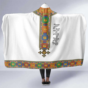 Ethiopia Saba Kemis Habesha Style Hooded Blanket