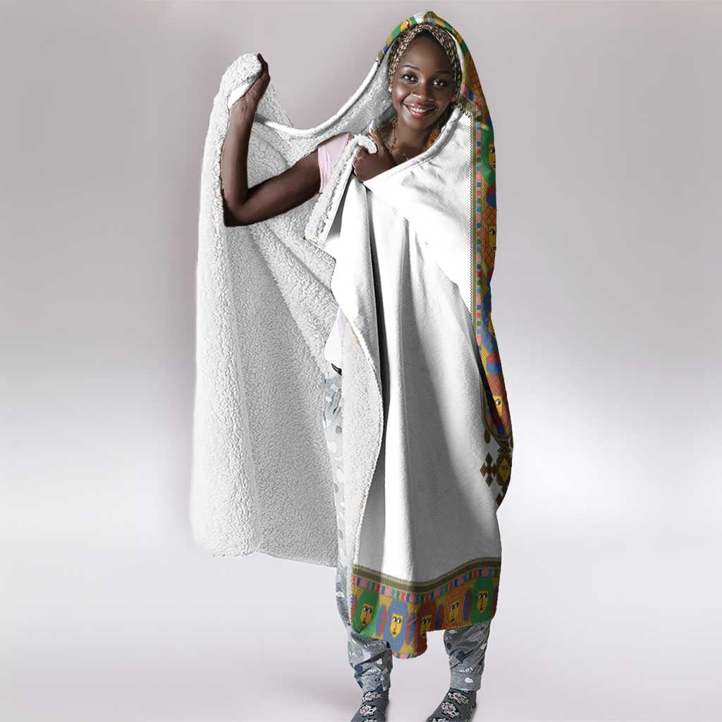 Ethiopia Saba Kemis Habesha Style Hooded Blanket