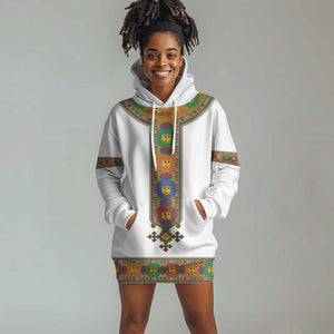 Ethiopia Saba Kemis Habesha Style Hoodie Dress