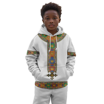 Ethiopia Saba Kemis Habesha Style Kid Hoodie