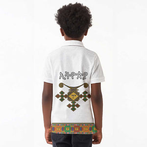 Ethiopia Saba Kemis Habesha Style Kid Polo Shirt