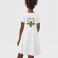Ethiopia Saba Kemis Habesha Style Kid Short Sleeve Dress