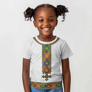 Ethiopia Saba Kemis Habesha Style Kid T shirt