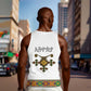Ethiopia Saba Kemis Habesha Style Men Tank Top