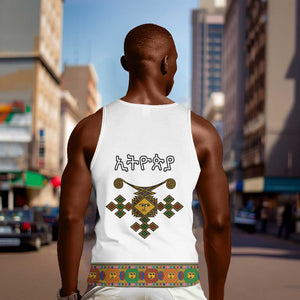 Ethiopia Saba Kemis Habesha Style Men Tank Top