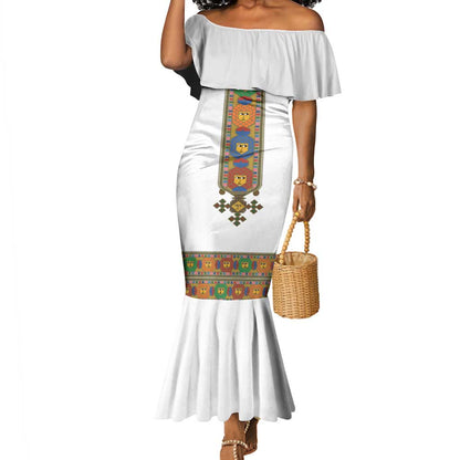 Ethiopia Saba Kemis Habesha Style Mermaid Dress