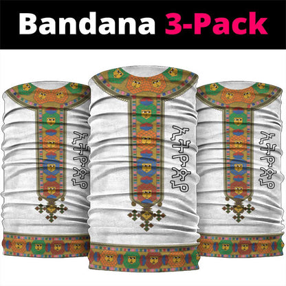 Ethiopia Saba Kemis Habesha Style Neck Gaiter LT15