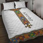 Ethiopia Saba Kemis Habesha Style Quilt Bed Set