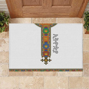 Ethiopia Saba Kemis Habesha Style Rubber Doormat