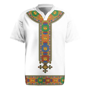 Ethiopia Saba Kemis Habesha Style Rugby Jersey