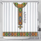 Ethiopia Saba Kemis Habesha Style Shower Curtain