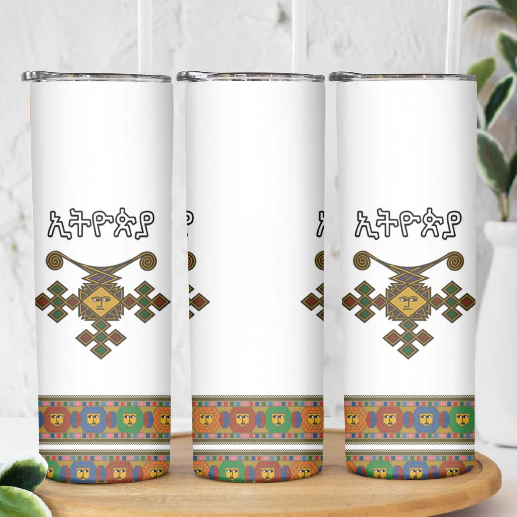 Ethiopia Saba Kemis Habesha Style Skinny Tumbler