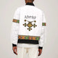 Ethiopia Saba Kemis Habesha Style Sleeve Zip Bomber Jacket