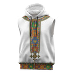 Ethiopia Saba Kemis Habesha Style Sleeveless Zip Hoodie - African Pride