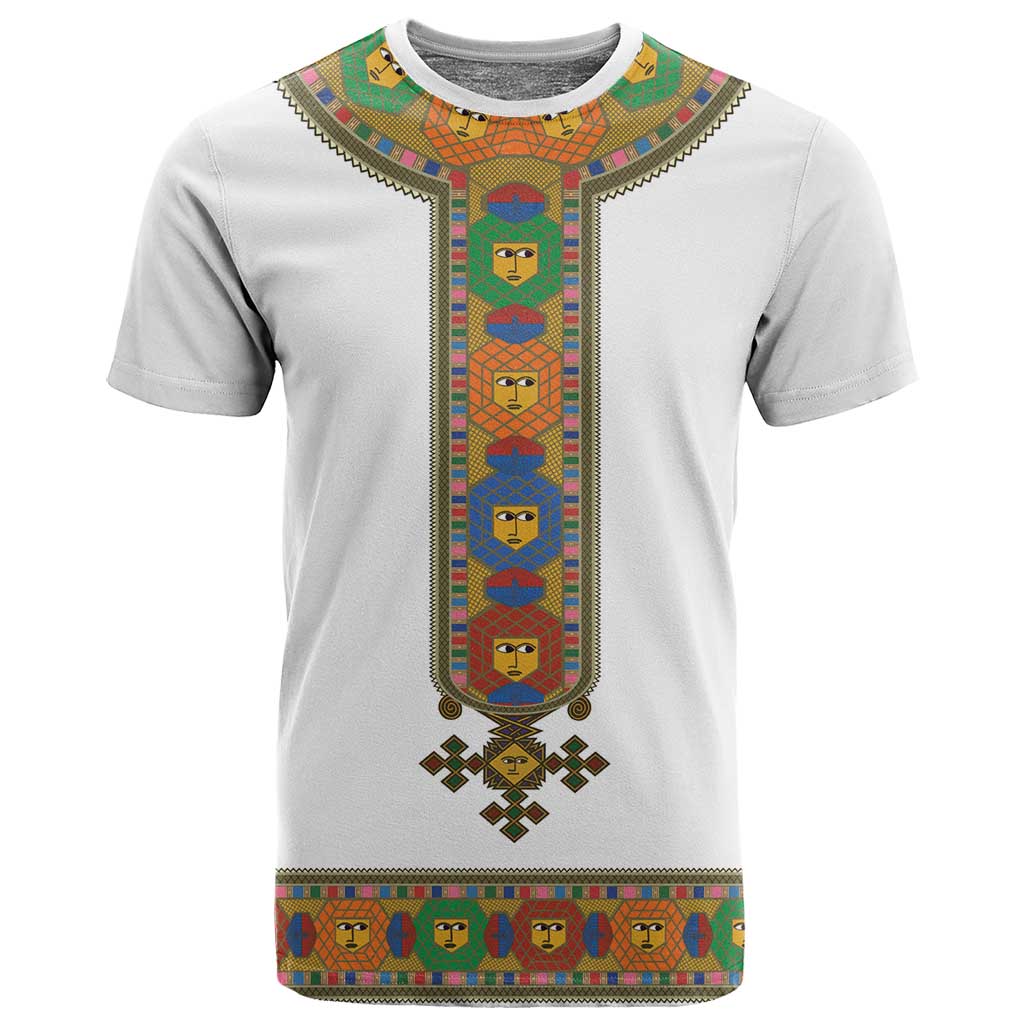 Ethiopia Saba Kemis Habesha Style T shirt