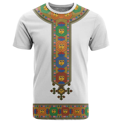 Ethiopia Saba Kemis Habesha Style T shirt