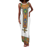 Ethiopia Saba Kemis Habesha Style Tank Maxi Dress