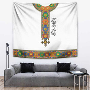 Ethiopia Saba Kemis Habesha Style Tapestry