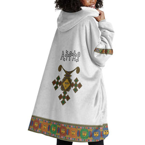 Ethiopia Saba Kemis Habesha Style Wearable Blanket Hoodie