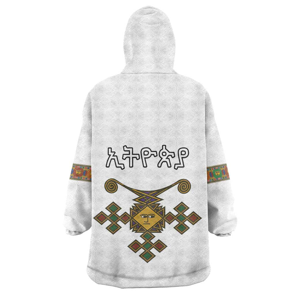 Ethiopia Saba Kemis Habesha Style Wearable Blanket Hoodie