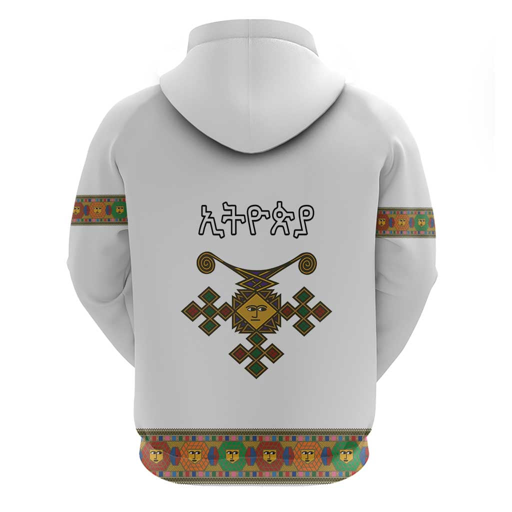 Ethiopia Saba Kemis Habesha Style Zip Hoodie