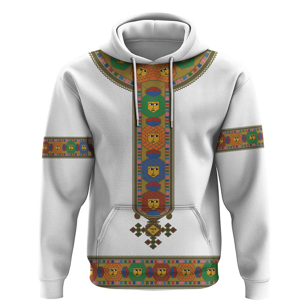 Ethiopia Saba Kemis Habesha Style Zip Hoodie