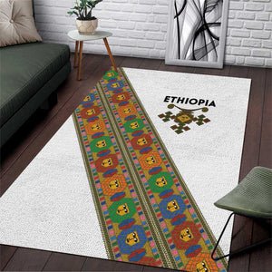 Ethiopia Saba Kemis Sash Style Area Rug