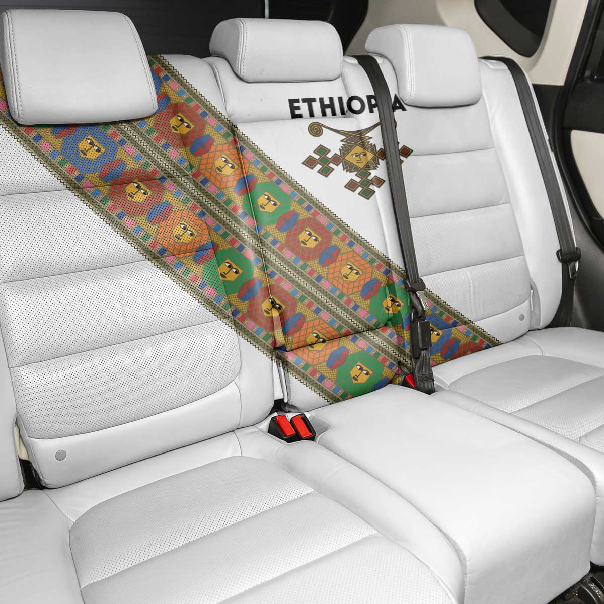 Ethiopia Saba Kemis Sash Style Back Car Seat Cover