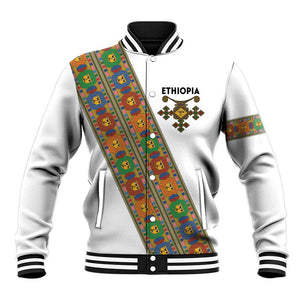 Ethiopia Saba Kemis Sash Style Baseball Jacket