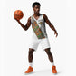 Ethiopia Saba Kemis Sash Style Basketball Jersey - African Pride