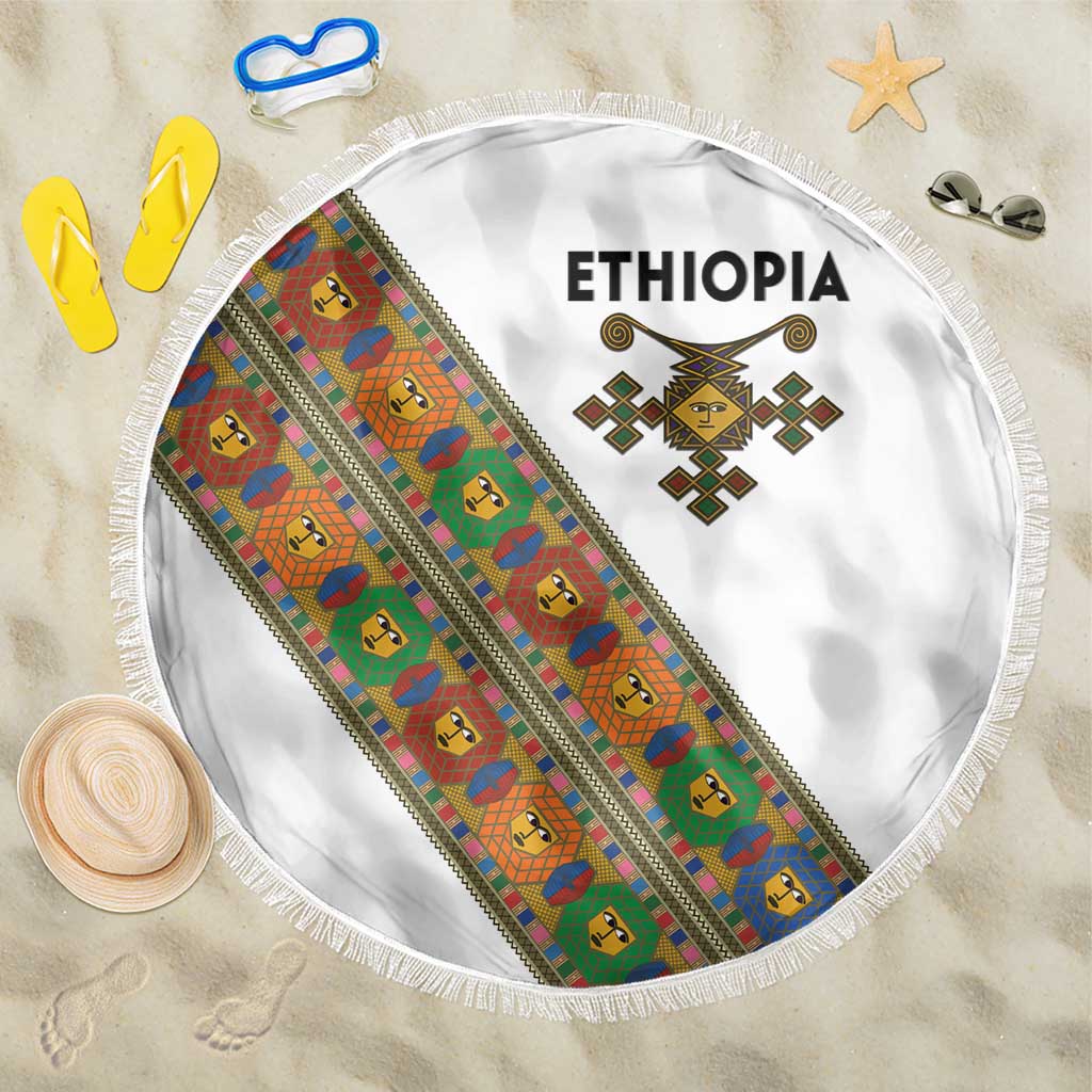 Ethiopia Saba Kemis Sash Style Beach Blanket