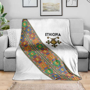 Ethiopia Saba Kemis Sash Style Blanket