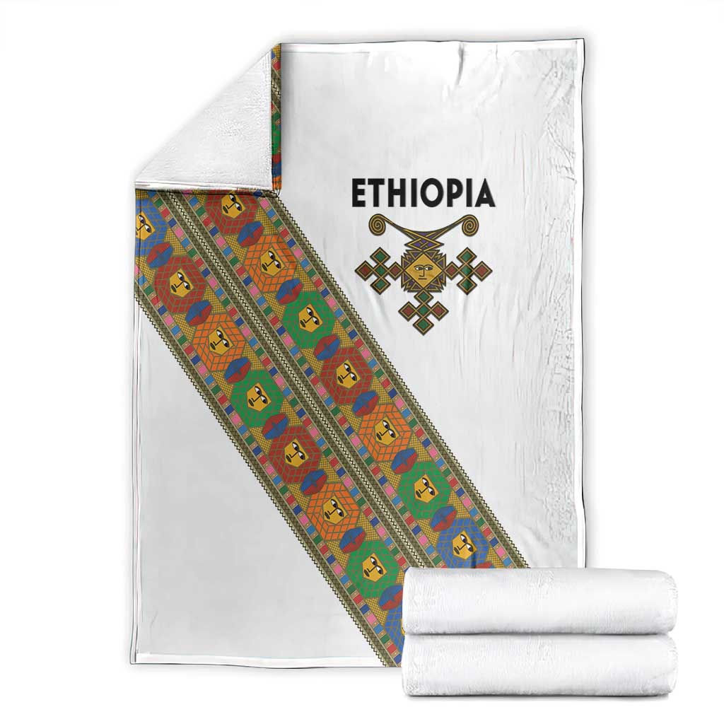 Ethiopia Saba Kemis Sash Style Blanket