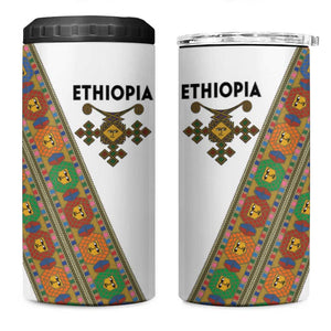 Ethiopia Saba Kemis Sash Style 4 in 1 Can Cooler Tumbler