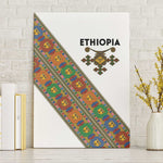 Ethiopia Saba Kemis Sash Style Canvas Wall Art