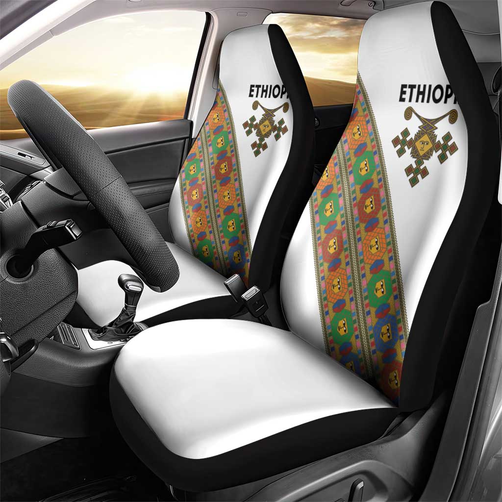 Ethiopia Saba Kemis Sash Style Car Seat Cover