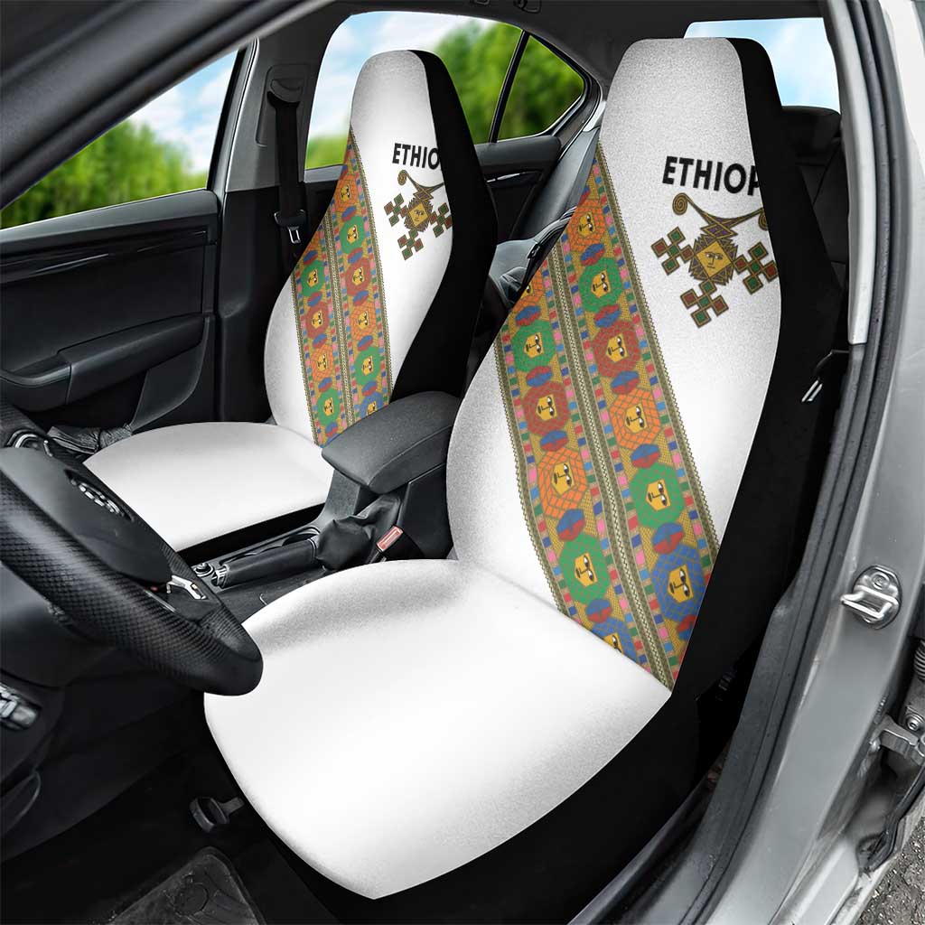 Ethiopia Saba Kemis Sash Style Car Seat Cover