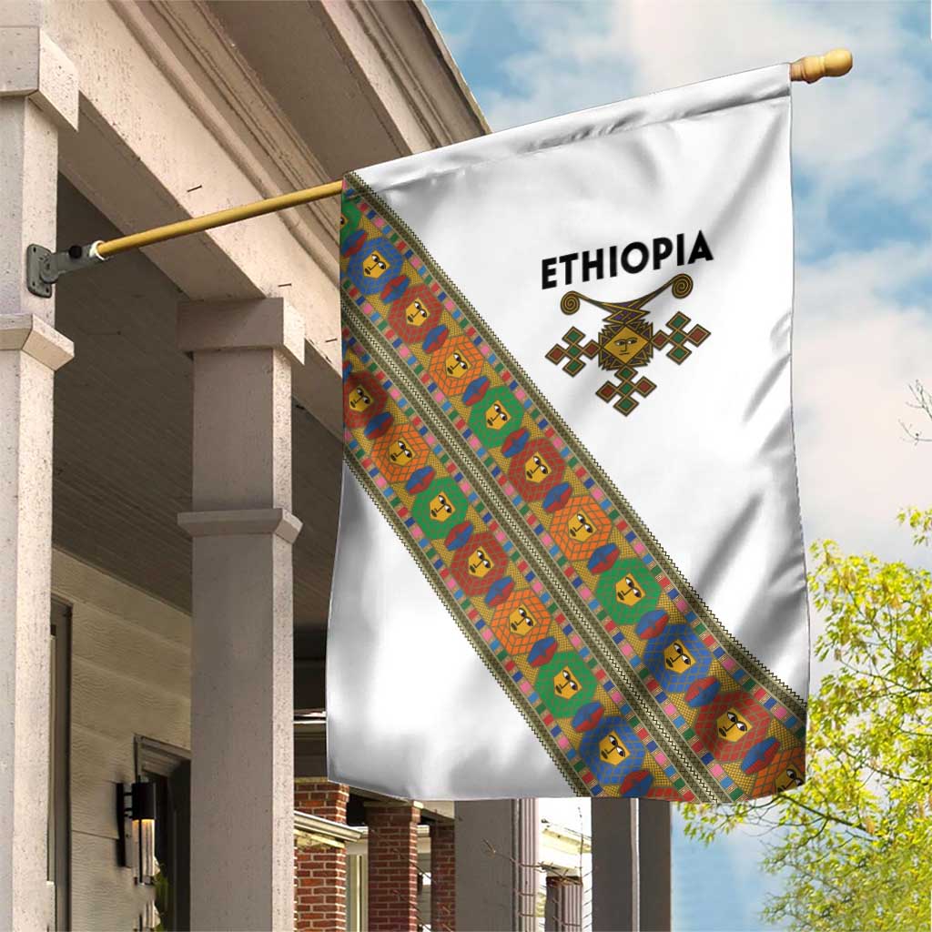 Ethiopia Saba Kemis Sash Style Garden Flag