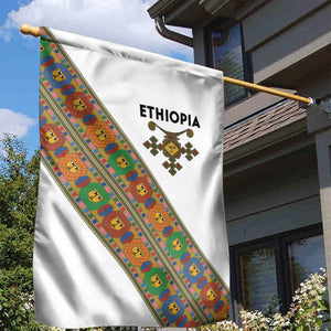 Ethiopia Saba Kemis Sash Style Garden Flag
