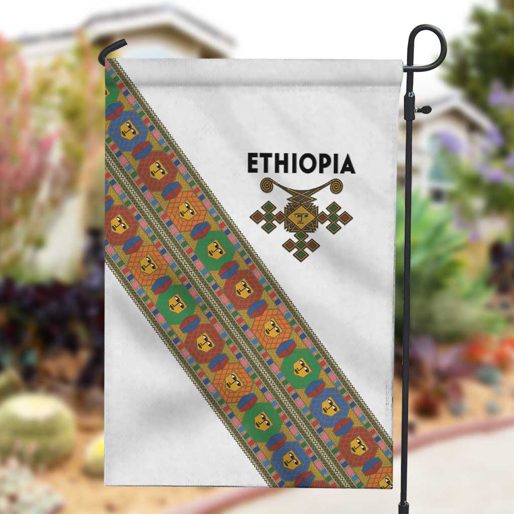 Ethiopia Saba Kemis Sash Style Garden Flag