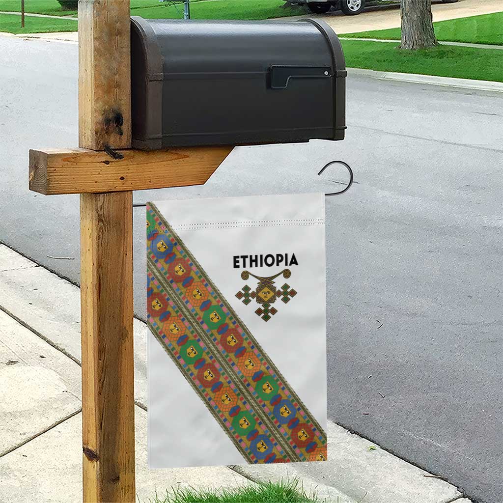 Ethiopia Saba Kemis Sash Style Garden Flag