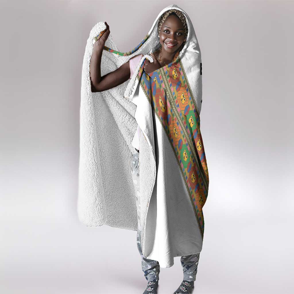 Ethiopia Saba Kemis Sash Style Hooded Blanket