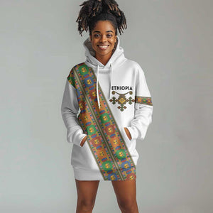 Ethiopia Saba Kemis Sash Style Hoodie Dress
