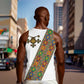 Ethiopia Saba Kemis Sash Style Men Tank Top