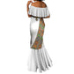 Ethiopia Saba Kemis Sash Style Mermaid Dress