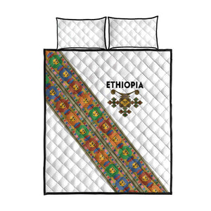 Ethiopia Saba Kemis Sash Style Quilt Bed Set