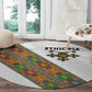 Ethiopia Saba Kemis Sash Style Round Carpet