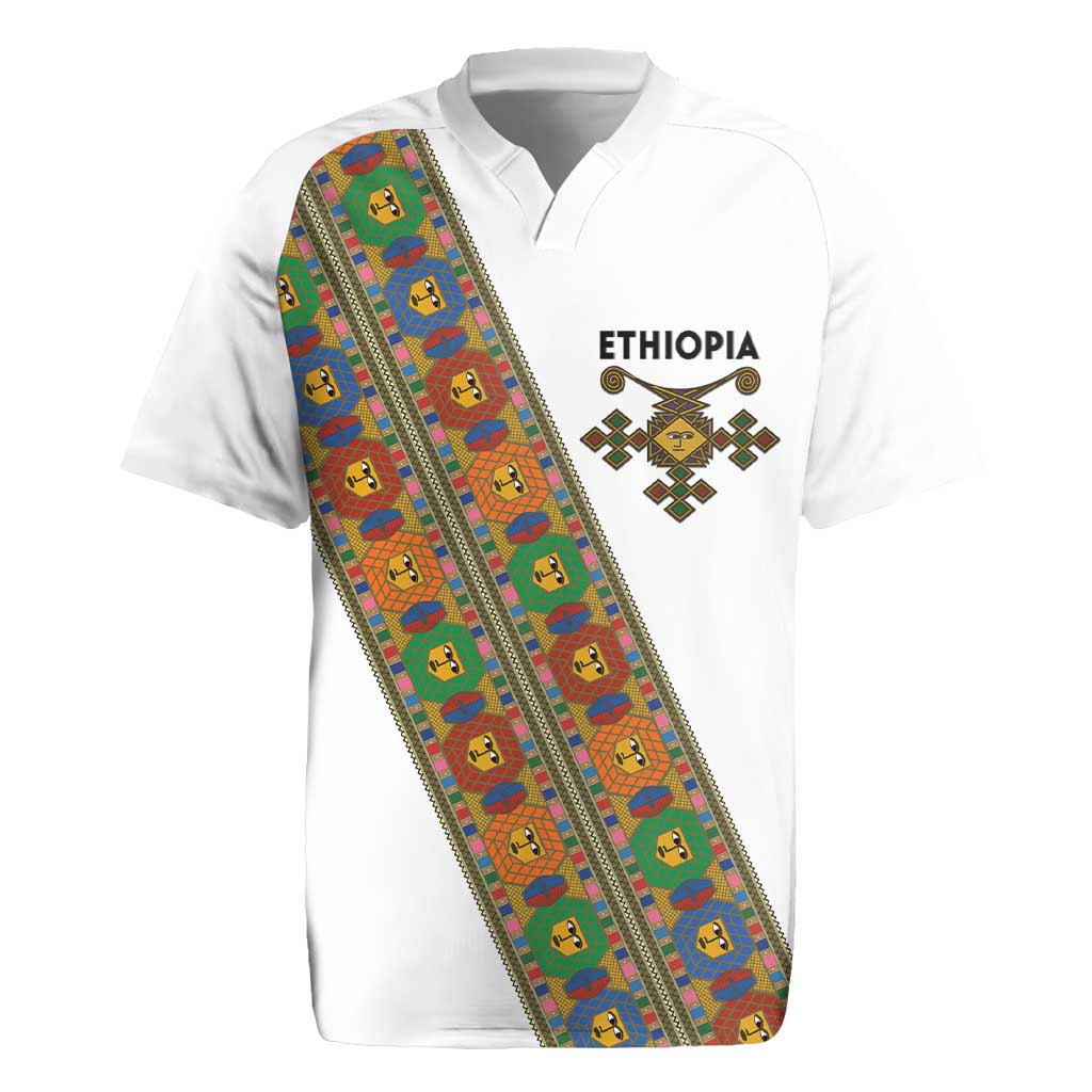 Ethiopia Saba Kemis Sash Style Rugby Jersey
