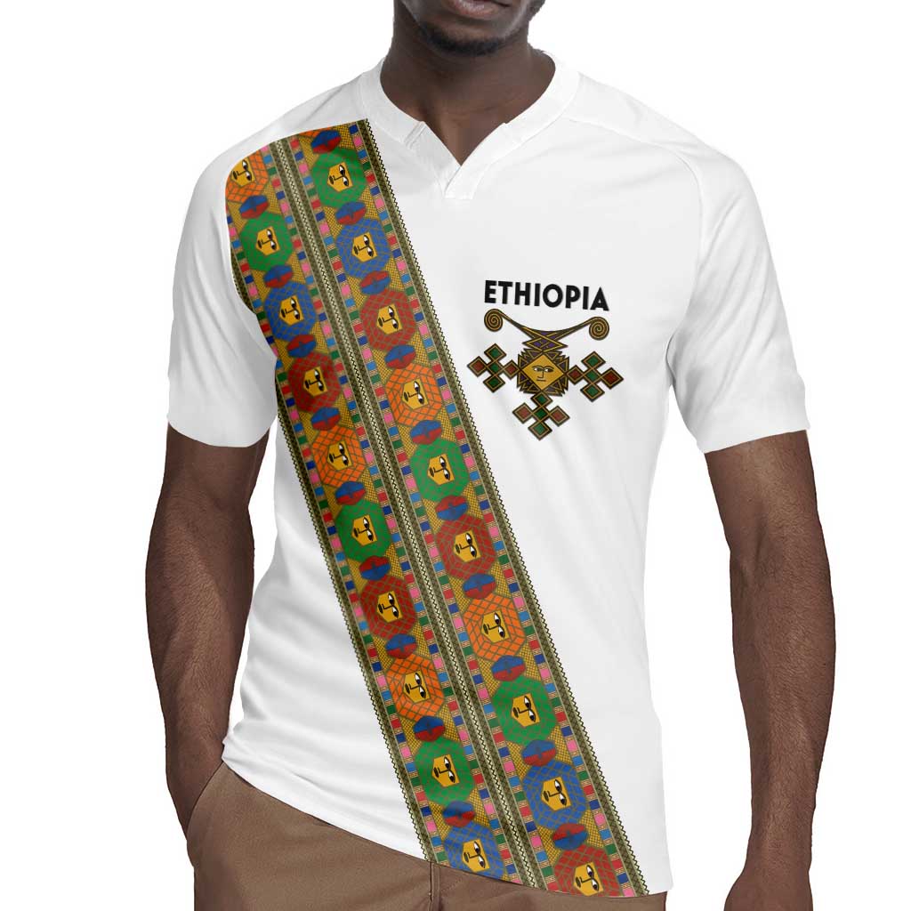 Ethiopia Saba Kemis Sash Style Rugby Jersey
